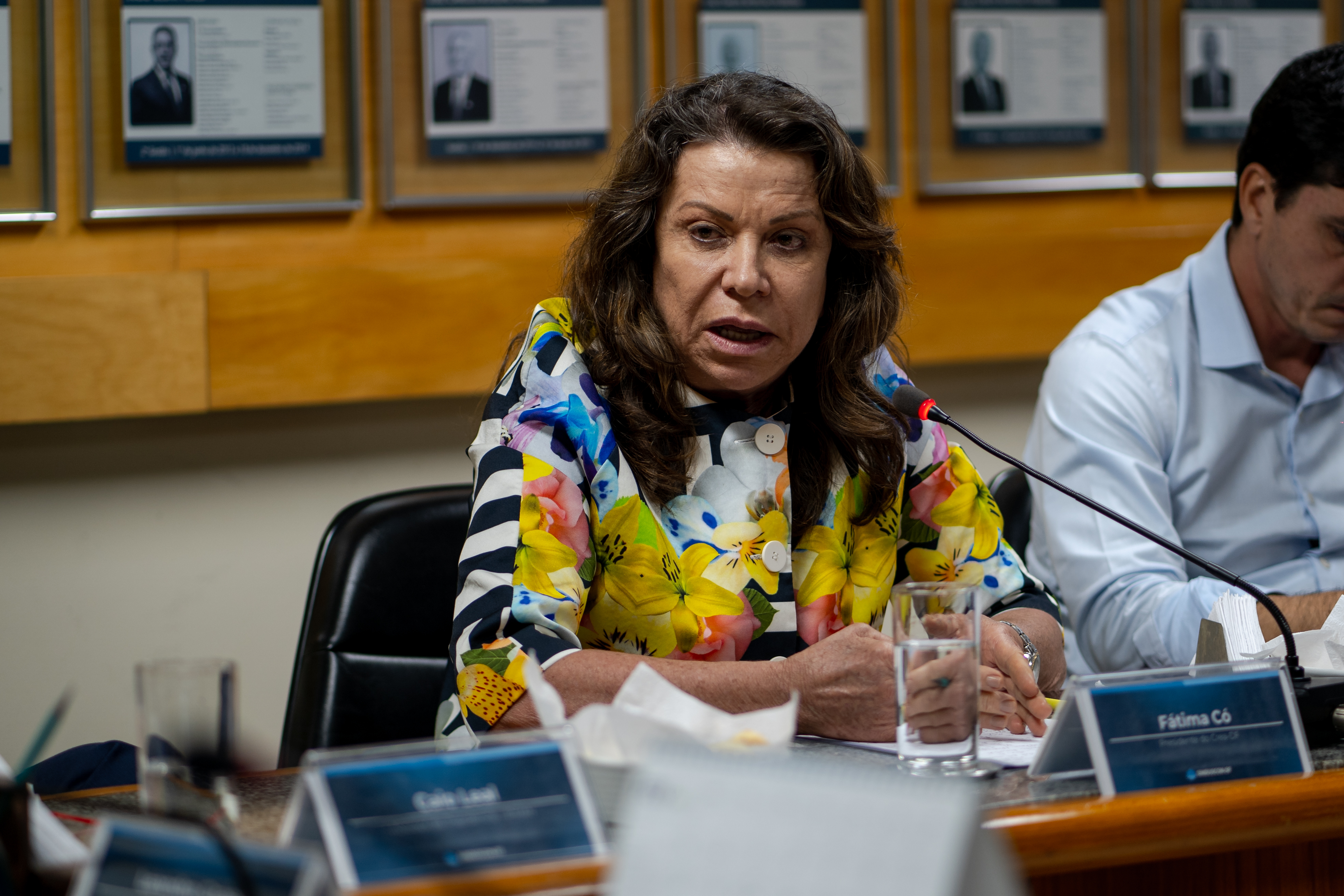 Presidente do Crea-Df, eng. civ. Fátima Có participa de reunião da Diretoria do Sinduscon