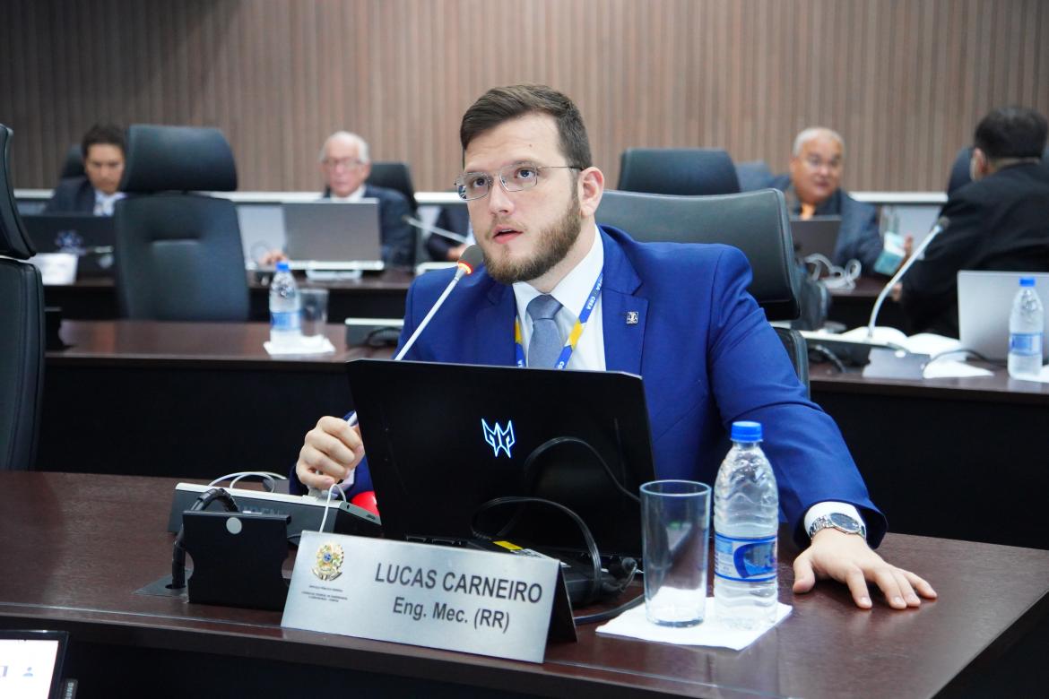 Coordenador da Conp, eng. mec. Lucas Carneiro