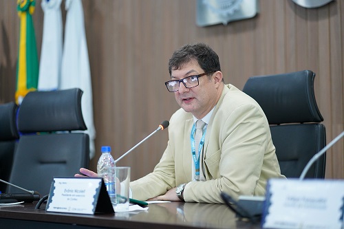 Presidente em exercício do Confea, eng. eletric. Evânio Nicoleit