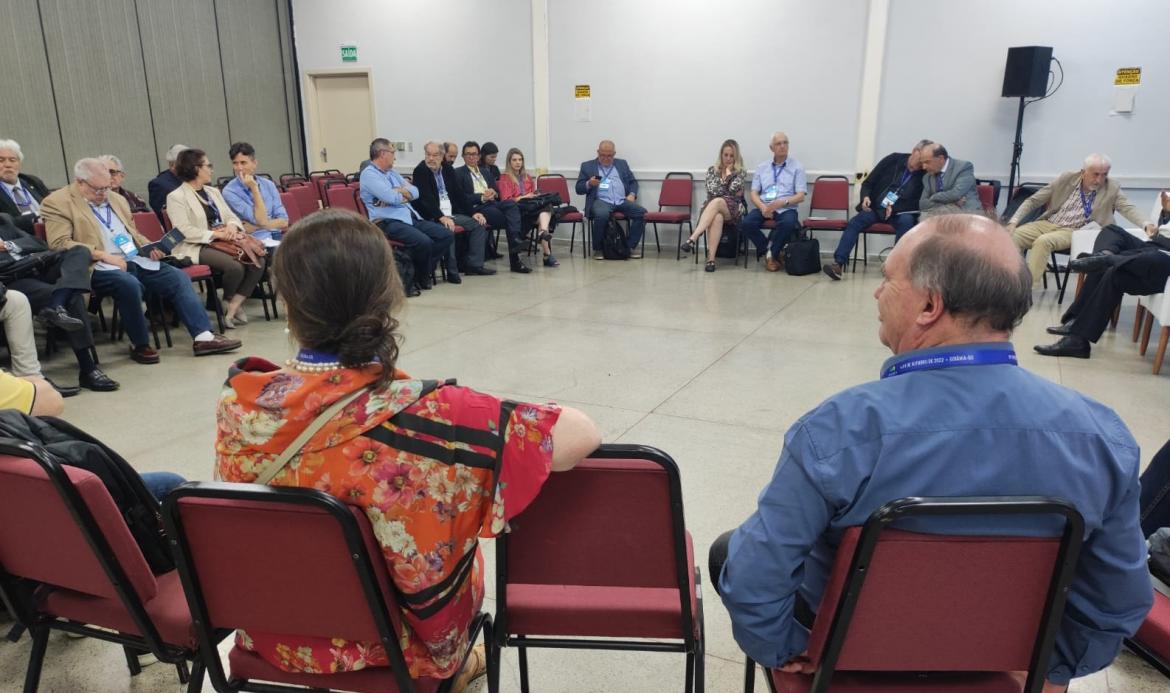 A troca de experiências entre as Entidades Precursoras marcou o encontro desta tarde