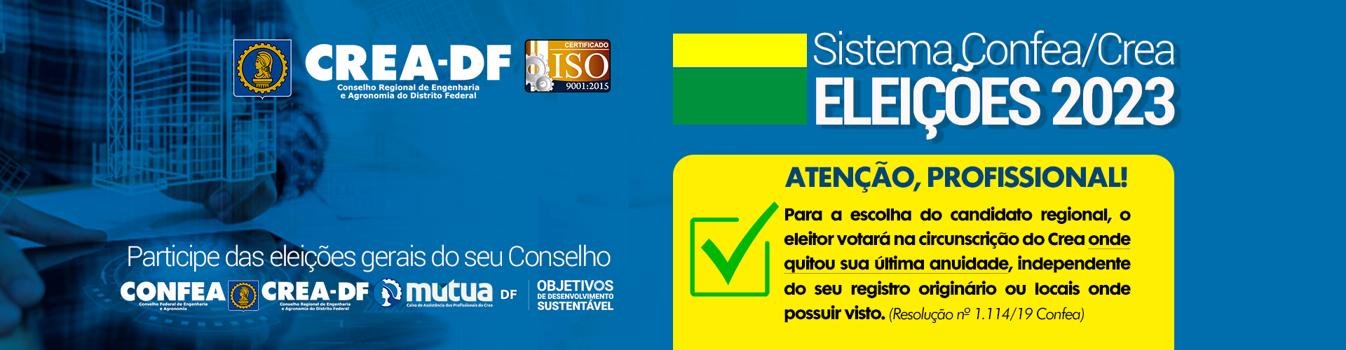 Eleições Gerais do Sistema Confea/Crea e Mútua 2023