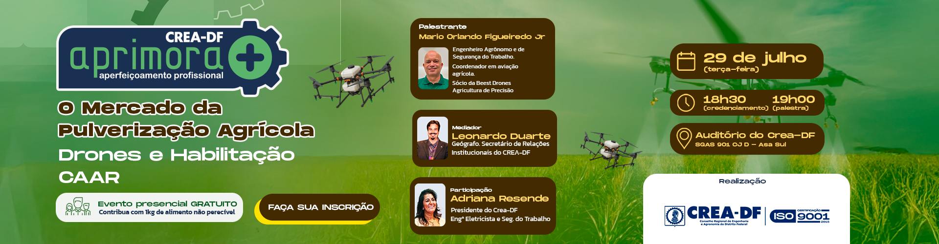 banner pulverização