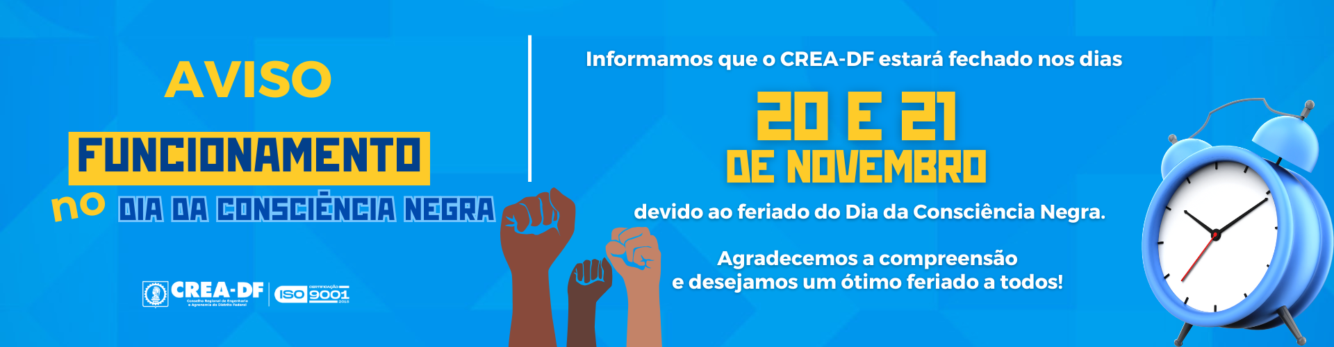 Feriado Consciência Negra